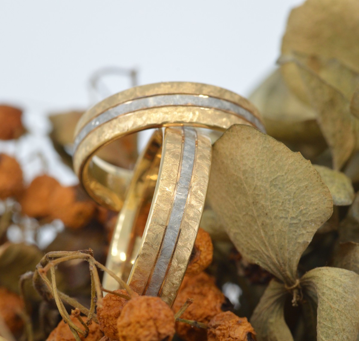 Eheringe in Gold