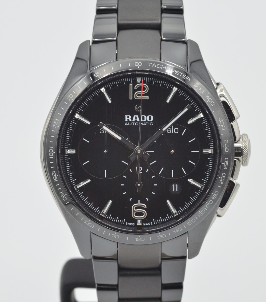  Rado Chronograph in dunkler High-Tech-Keramik