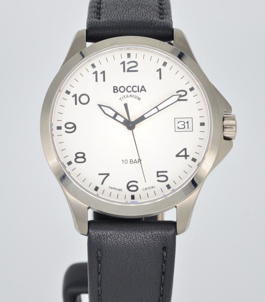  Herrenuhr mit Lederband aus unserem Sortiment